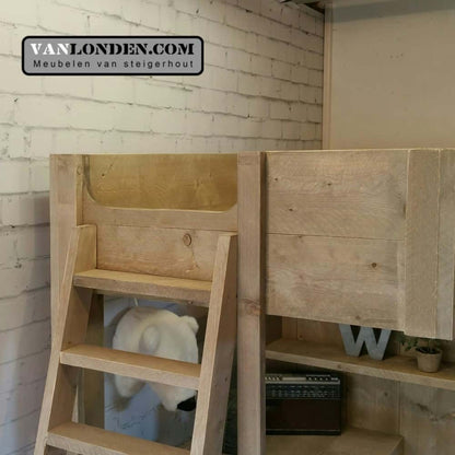 Steigerhouten hoogslaper Youri