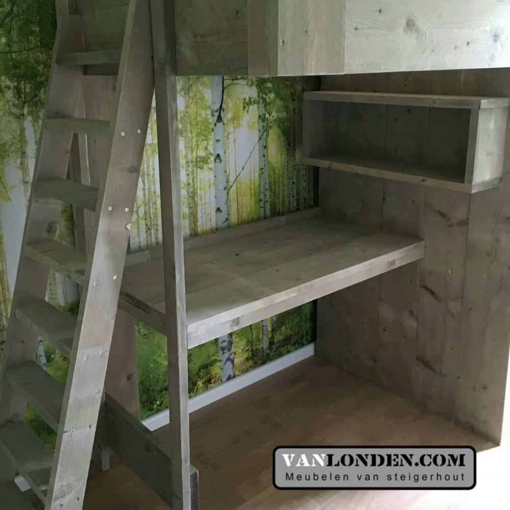 Steigerhouten hoogslaper Youri