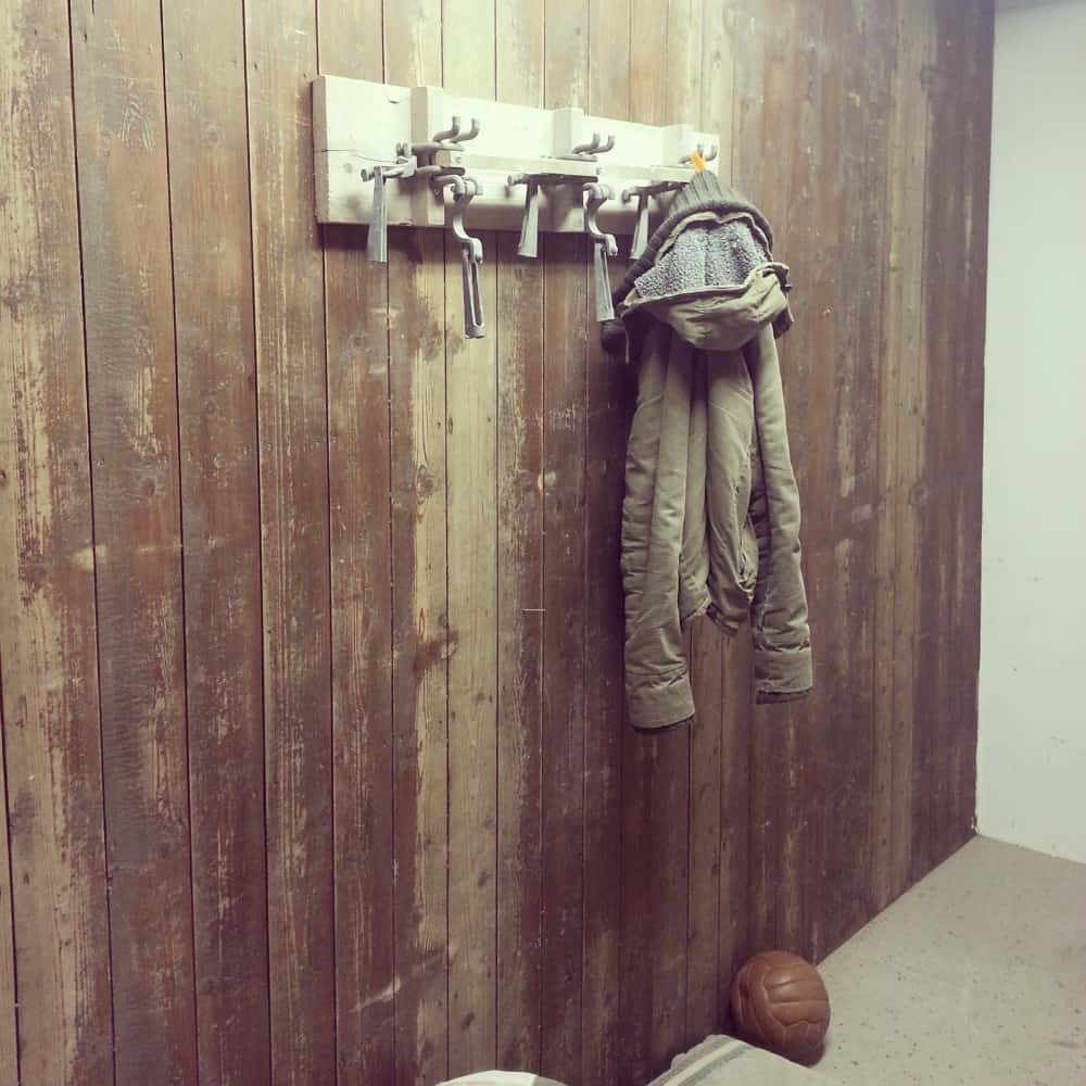 Kapstok van steigerhout Mia