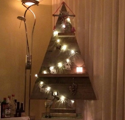 Kerstboom van steigerhout Noël