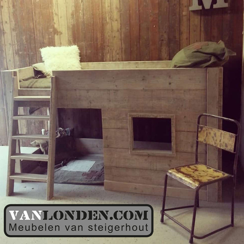 Steigerhouten hoogslaper Annemijn