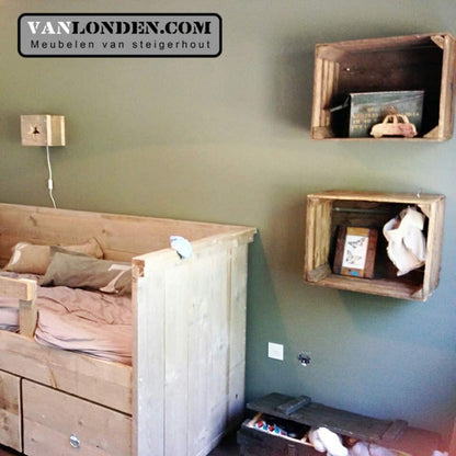 Steigerhouten kinderbed Romy