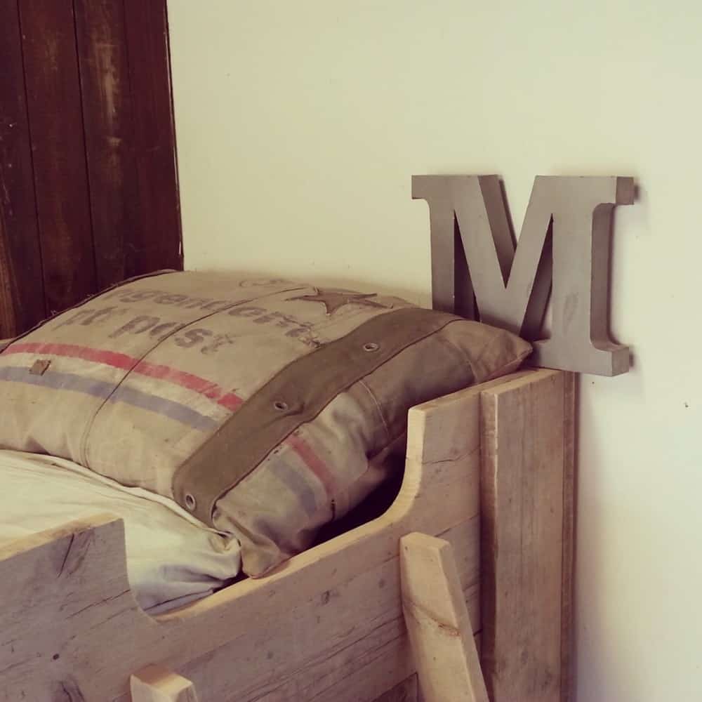 Steigerhouten hoogslaper Colin