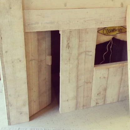 Steigerhouten hoogslaper Colin