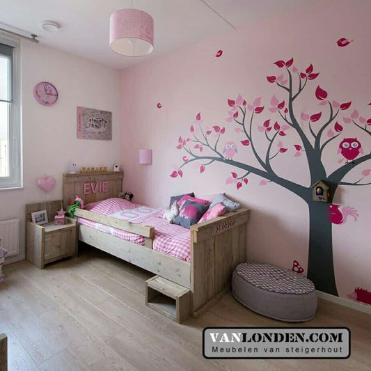 Steigerhouten kinderbed Evie