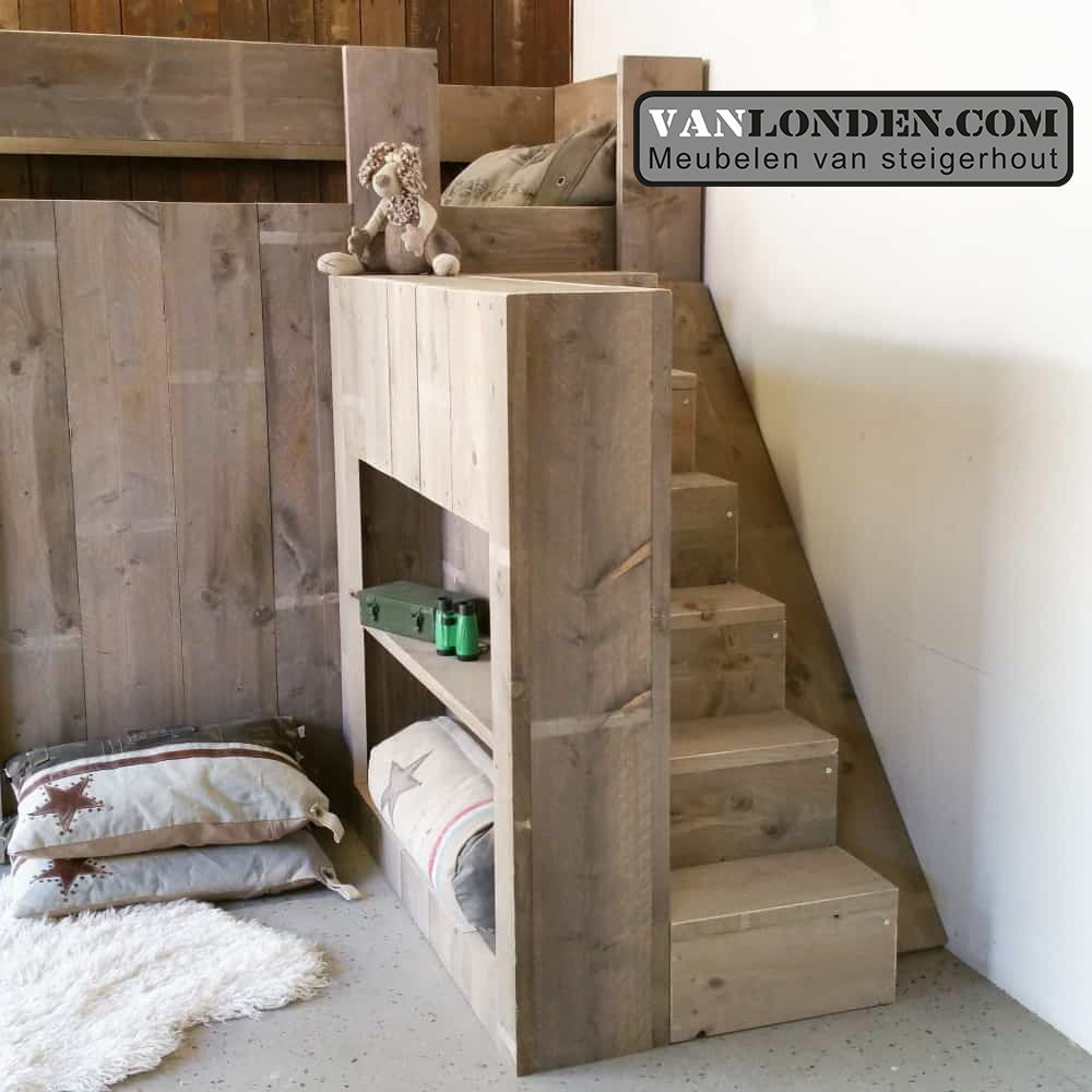 Steigerhouten hoogslaper Jelte