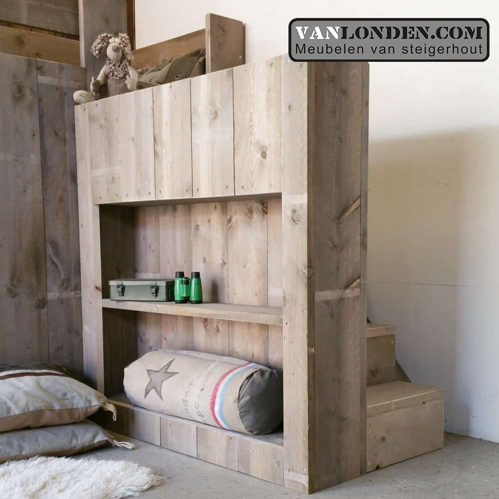 Steigerhouten hoogslaper Jelte