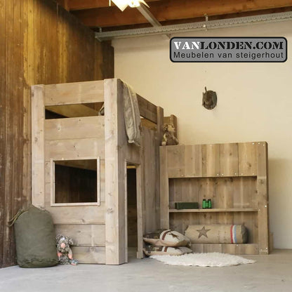 Steigerhouten hoogslaper Jelte