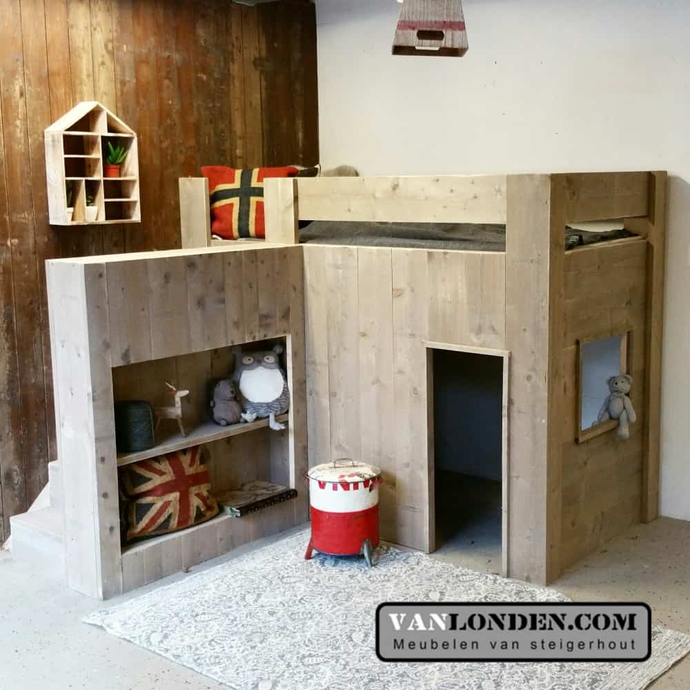 Steigerhouten hoogslaper Jelte