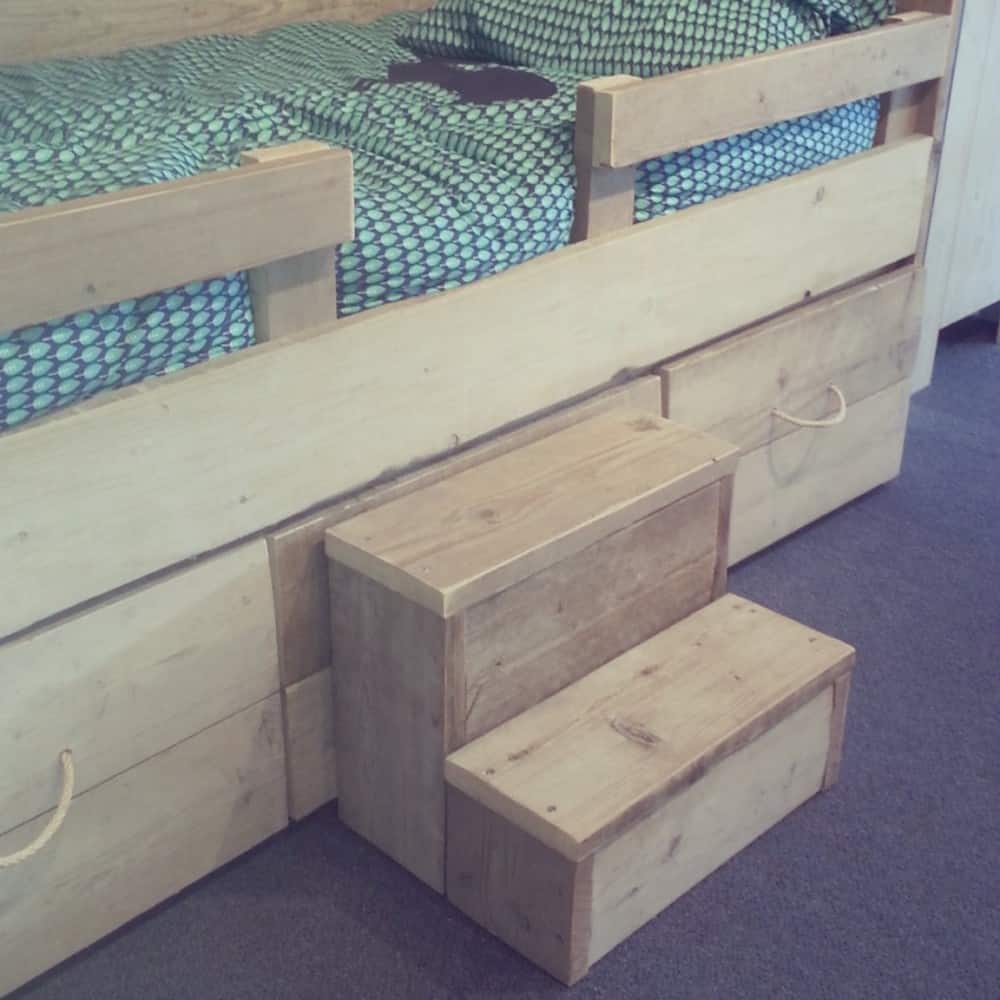 Steigerhouten kinderbed Romy