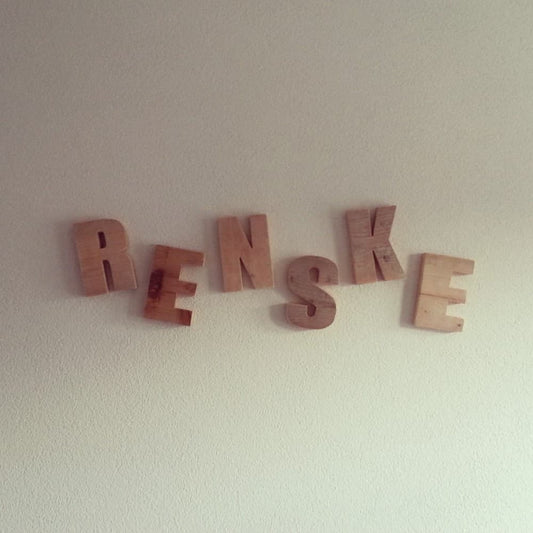 Steigerhouten letters