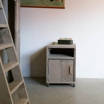 Steigerhouten nachtkastje Annabel