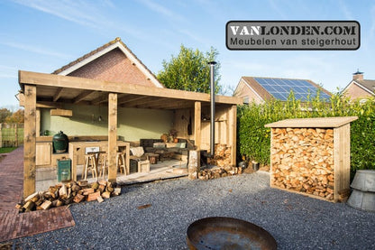 Overkapping Steigerhout