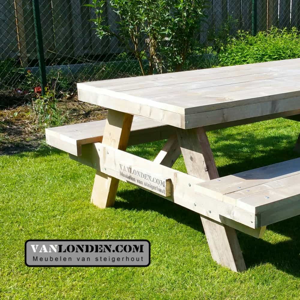 Steigerhouten picknicktafel Thijs