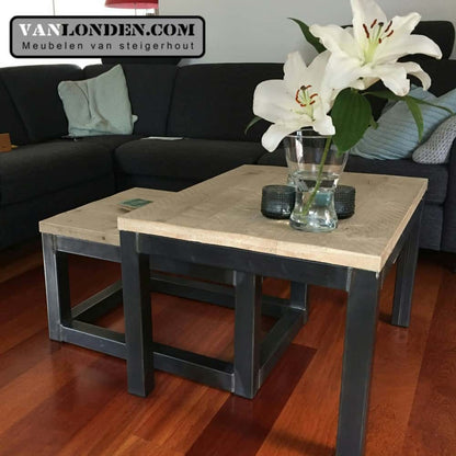 Steigerhouten salontafel Senn