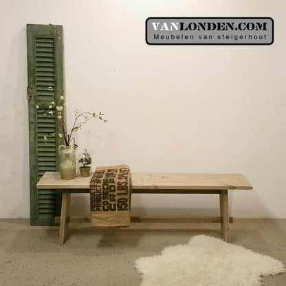 Steigerhouten side table Siga