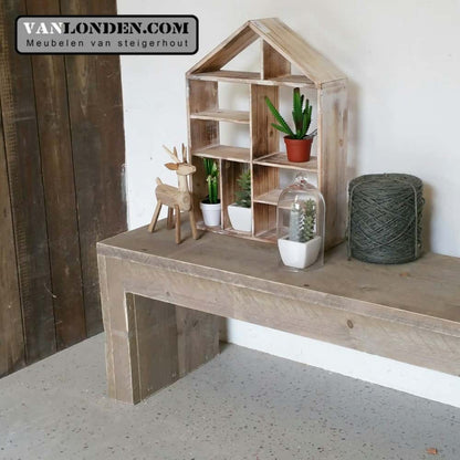 Steigerhouten side table - bankje Sonja