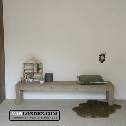 Steigerhouten side table - bankje Sonja