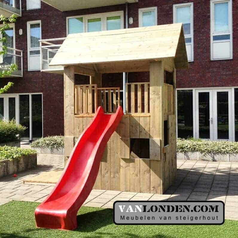 Steigerhouten speelhuis Simon