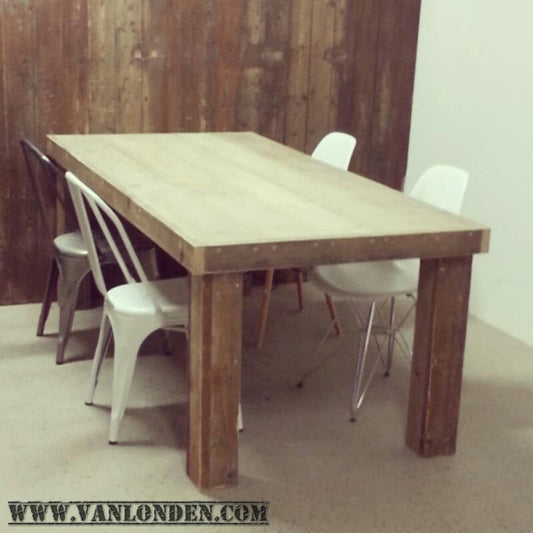 Steigerhouten tafel Tobias