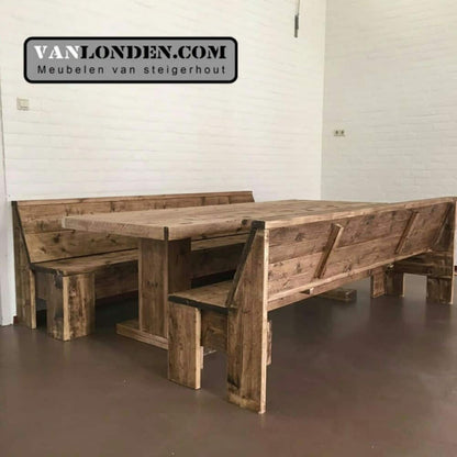 Steigerhouten tafel Tonny
