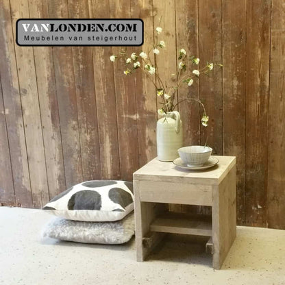 Steigerhouten tafeltje Tijn