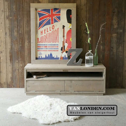 Steigerhouten TV-meubel Antal