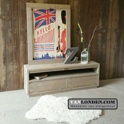 Steigerhouten TV-meubel Antal