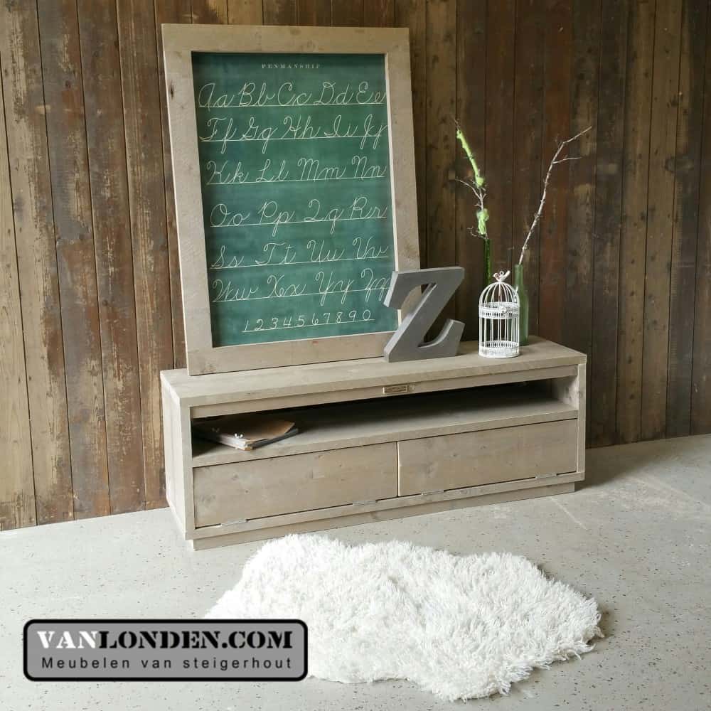 Steigerhouten TV-meubel Antal