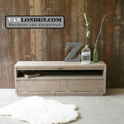 Steigerhouten TV-meubel Antal