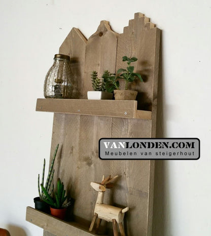 Steigerhouten wandrek Wilma