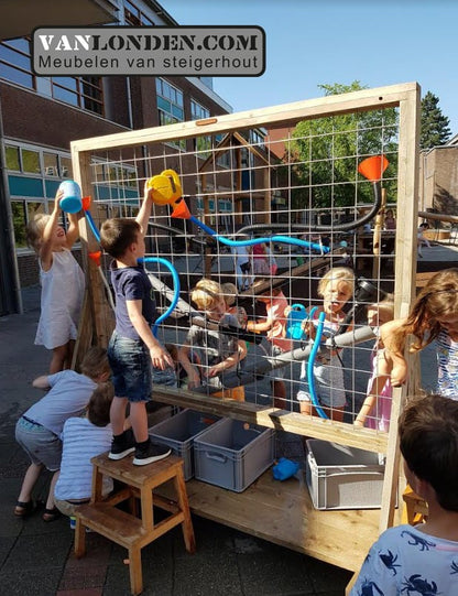 Steigerhouten waterbaan Geertje