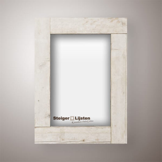 Steigerlijst naturel smal