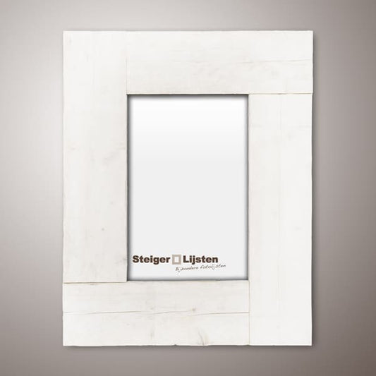 steigerlijst white wash breed