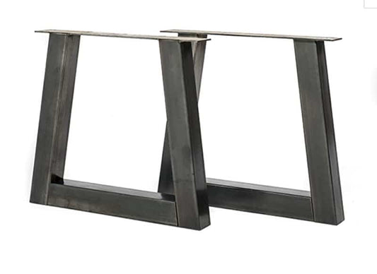 Tafel onderstel stalen "trapezium" Noa