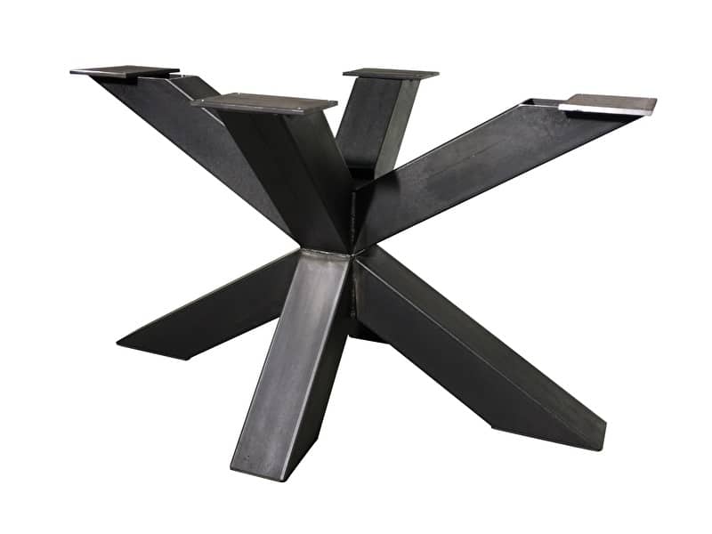 Tafel onderstel stalen dubbele X Carsten