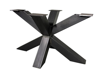 Tafel onderstel stalen dubbele X Carsten