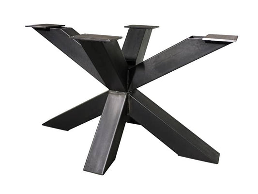 Tafel onderstel stalen dubbele X Carsten