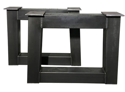 Tafel onderstel stalen "trapezium" Eelco