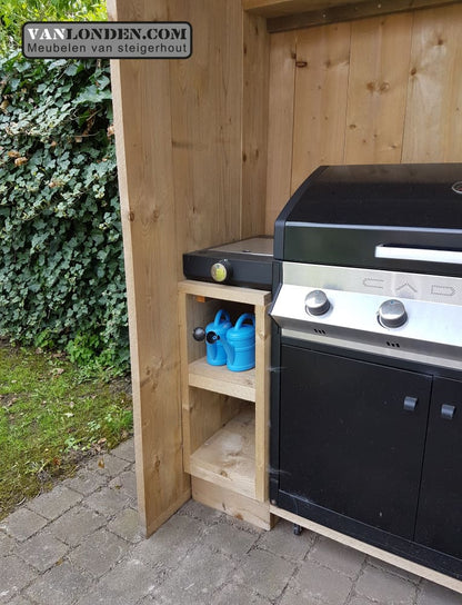 Steigerhouten buitenkeuken Dylano