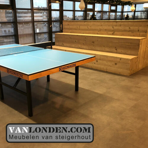 Steigerhouten trapbank Yonego